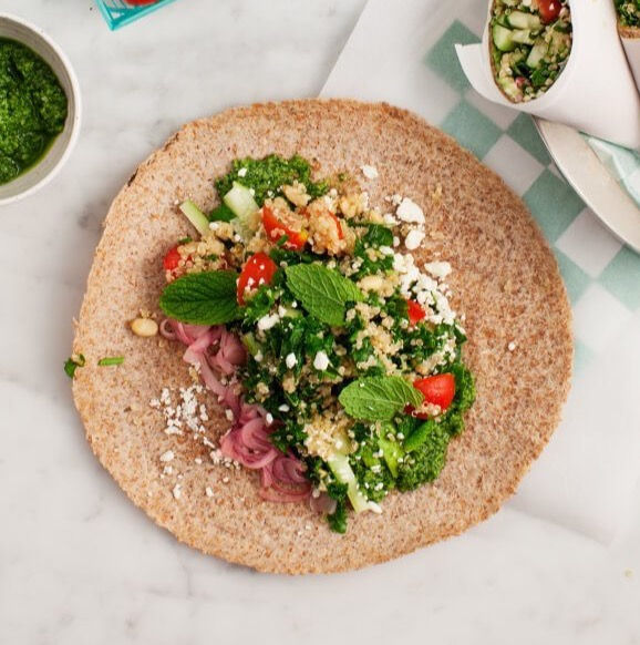 Quinoa Veggie Wrap